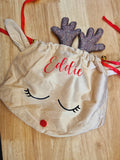 Reindeer Bag - Personalised
